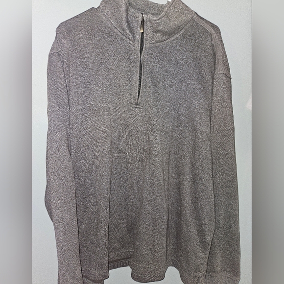 Van Heusen Mens Long Sleeve Gray Pullover Size Xxl - Picture 1 of 13